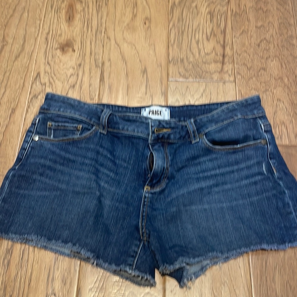 Paige denim cut off jean shorts 29 women.
